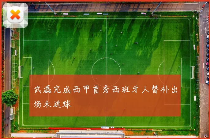武磊完成西甲首秀西班牙人替补出场未进球