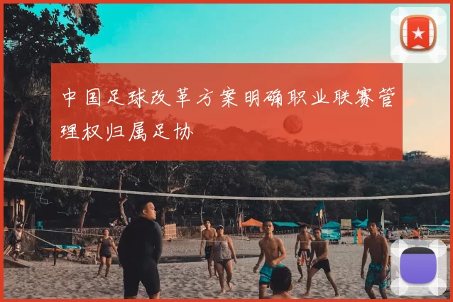 中国足球改革方案明确职业联赛管理权归属足协