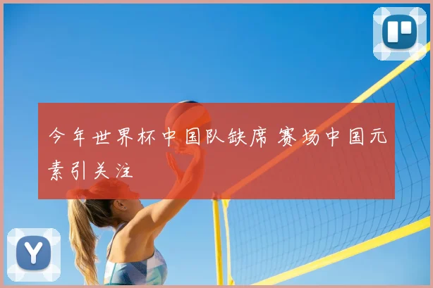 今年世界杯中国队缺席 赛场中国元素引关注